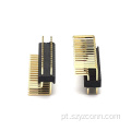 Cabeçalho de pino de 1,27 mm fileira dupla 30P